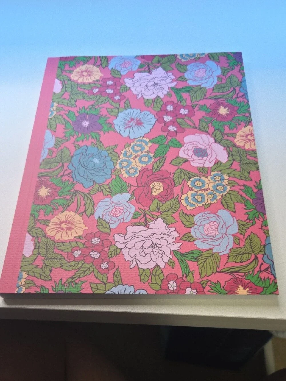 Vera Bradley Floral Hardcover Notebook – Pink Multicolor